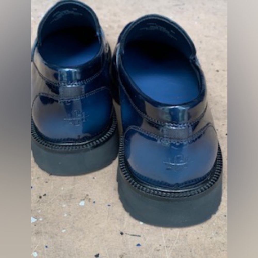 COLE HAAN Blue American Classic Penny Loafer Slip-Ons - Picture 13 of 13